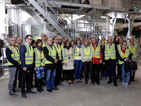 Gruppenbild der Exkursionsteilnehmer