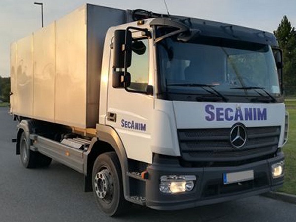 Lkw der Firma SecAnim GmbH Lkw der Firma SecAnim GmbH
