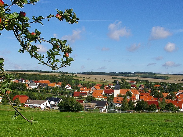 Rural village idyll