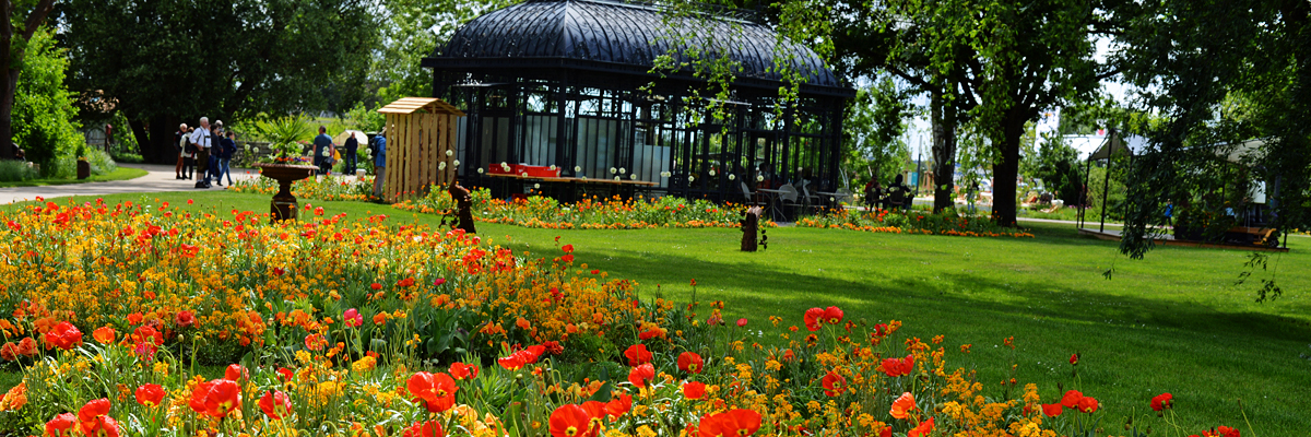 Landesgartenschau Beelitz 2022 mit Pavillion