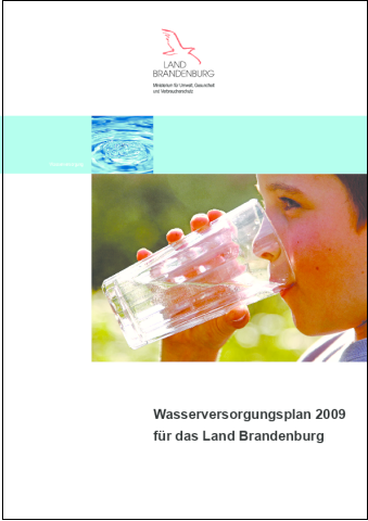 Bild vergrößern (Bild: Wasserversorgungsplan 2009 des Landes Brandenburg)